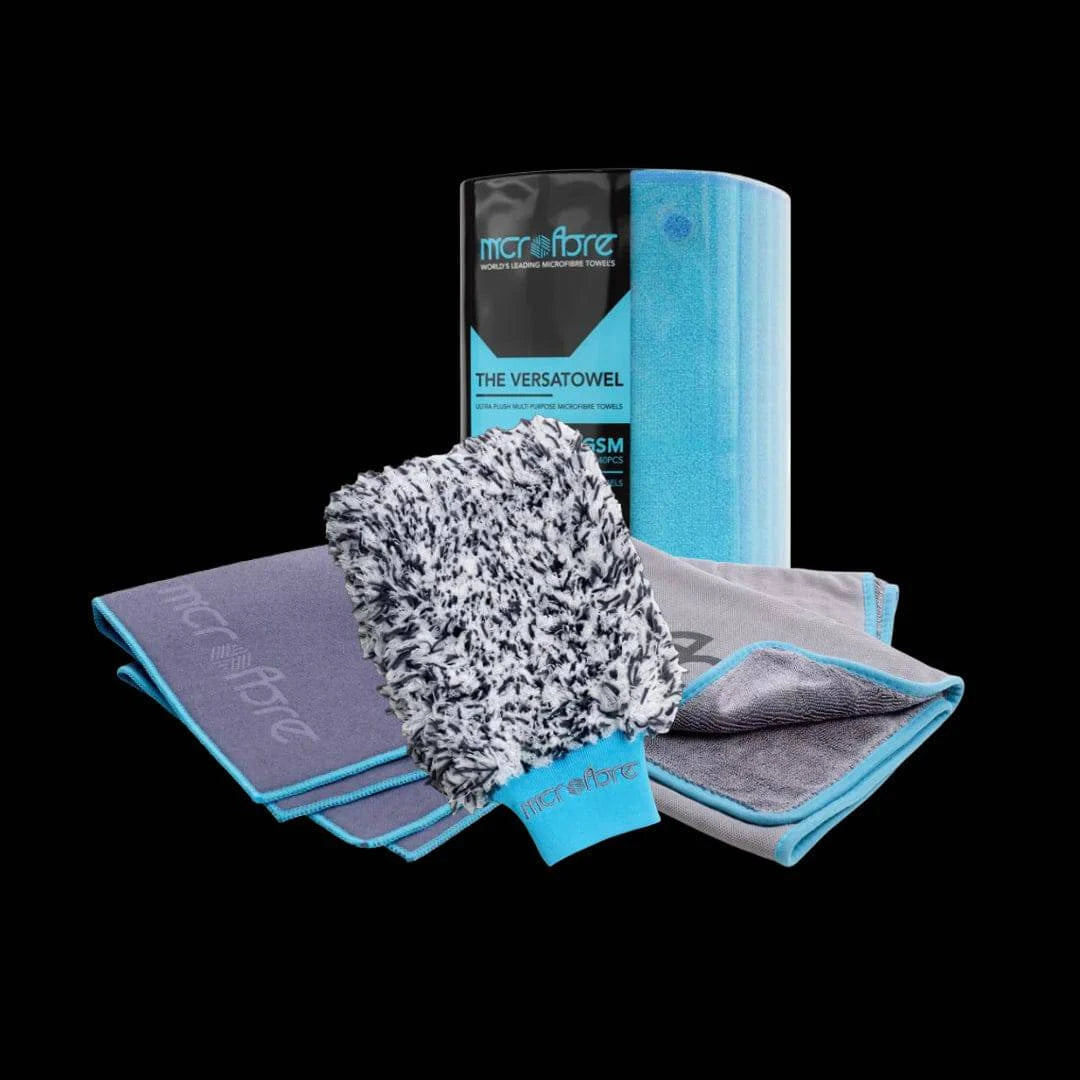 mcrofibre cloth detailing kit for car cleaning