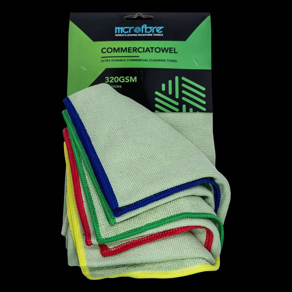 mcrofbre commercial microfibre cleaning cloths for hygiene, home and contract cleaners